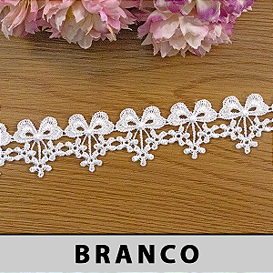 Renda Guipir Branca CH-4377 (3,0cm - 13,70m)