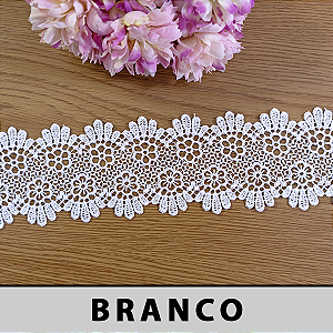 Renda Guipir Branca OR-52595 (6,0cm - 13,70m)