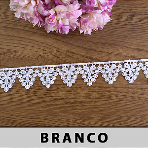 Renda Guipir Branca OR-51032 (3,0cm - 13,70m)