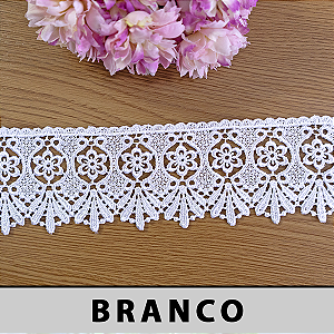 Renda Guipir Branca OR-52976 (6,5cm - 13,70m)