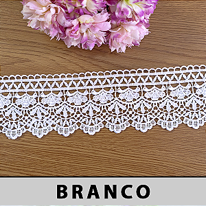 Renda Guipir Branca OR-52997 (6,5cm - 13,70m)
