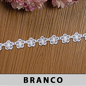 Renda Guipir Branca LA-801225 (1,5cm - 13,70m)