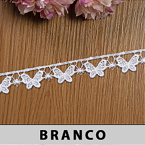Renda Guipir Branca LA-131953 (1,5cm - 13,70m)