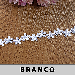 Renda Guipir Branca LA-117076 (1,5cm - 13,70m)