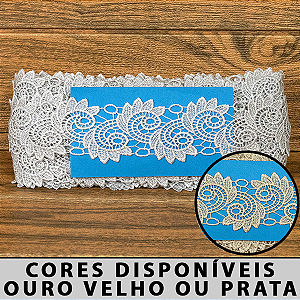 Renda Guipir com Lurex CH-4743M (5,5cm - 13,70m)
