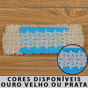 Renda Guipir com Lurex CH-4741M (5,5cm - 13,70m)
