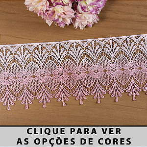 Renda Guipir Degradê LA-130117/D (10,0cm - 13,70m)