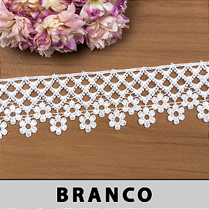 Renda Guipir Branca CH-4841 (5,5cm - 13,70m)