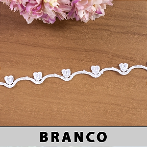 Renda Guipir Branca CH-4771 (1,0cm - 13,70m)