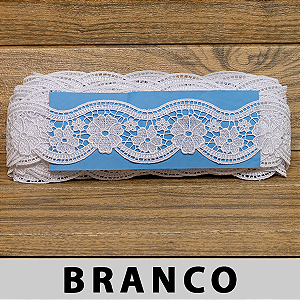 Renda Guipir Branca CH-4847 (6,5cm - 13,70m)