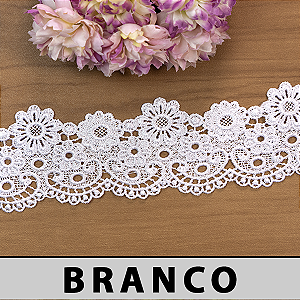 Renda Guipir Branca CH-4272 (6,0cm - 13,70m)