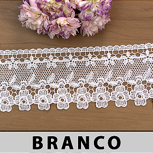 Renda Guipir Branca MH-3498 (8,5cm - 13,70m)