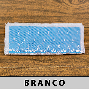 Tule Bordado Branco CH-4135 (7,5cm - 13,70m)