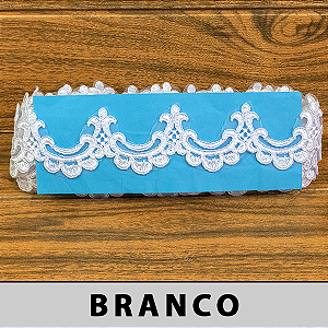 Renda Guipir Branca CH-3203 (5,0cm - 9,14m)