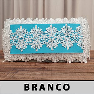 OFERTA - Renda Guipir Branca CH-4869 (7,0cm - 13,70m)