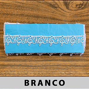 Renda Guipir Branca CH-3564 (2,5cm - 13,70m)