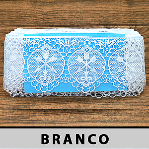 Renda Guipir Litúrgica Branca CH-4872 (11,0cm - 13,25m)