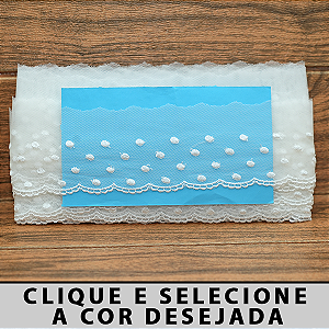 Tule Bordado CH-3238/C (7,5cm - 13,70m)