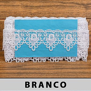 Renda Guipir Branca CH-3706 (6,5cm - 13,70m)