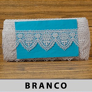 Renda Guipir Branca CH-3571 (6,5cm - 13,70m)