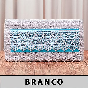 Renda Guipir Branca LA-904380 (7,0cm - 13,70m)