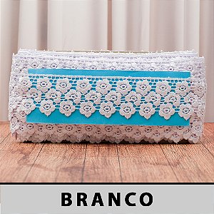Renda Guipir Branca LA-904402 (6,0cm - 13,70m)