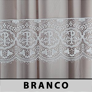 Renda Guipir Litúrgica Branca CH-4911 (16,0cm - 13,70m)