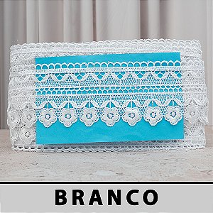 Renda Guipir Branca CH-4891 (8,5cm - 13,70m)