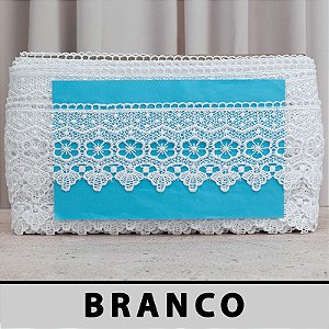 Renda Guipir Branca CH-4890 (7,5cm - 12,80m)