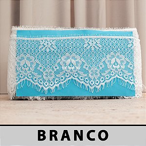 Renda Chantilly Branco CH-69281-1 (10,0cm - 3,0m)