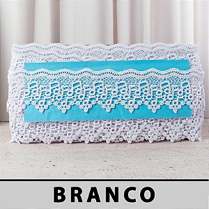 Renda Guipir Branca LA-904383 (6,5cm - 13,70m)