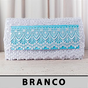 Renda Guipir Branca LA-801677 (7,5cm - 13,70m)