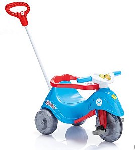 TRICICLO INFANTIL VELOCITA CLASSIC 2 EM 1 A PEDAL CALESITA REF:994 1A+ ATÉ  30 KG