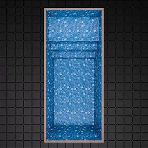 Piscina Modelo Ellara | Com revestimento cerâmico | Henrimar