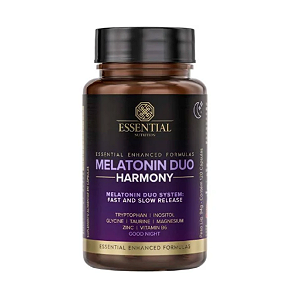 Melatonin Duo Harmony 120 Cápsulas - Essential Nutrition