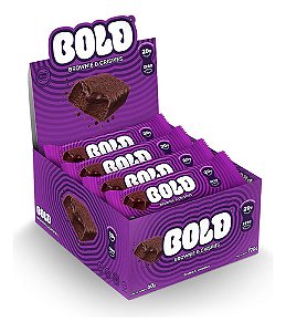 BOLD Brownie & Crispies (12 Barras) - Bold Snacks