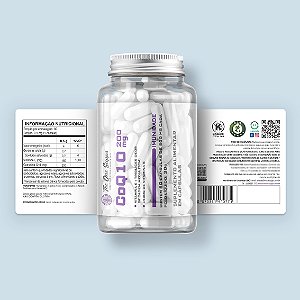 Imunidade Coenzima Q10 + Vitamina E Kosher 60 Veg Caps - The One Supps