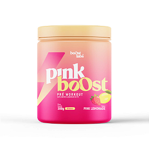 Pink Boost Pré-Treino Pink Limonade - 300g - Beauty Boost