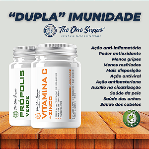 Vitamina C + Própolis - DUPLA IMUNIDADE