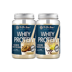 Kit 2 Whey Protein Go More Taste (WPC) - 20% de desconto