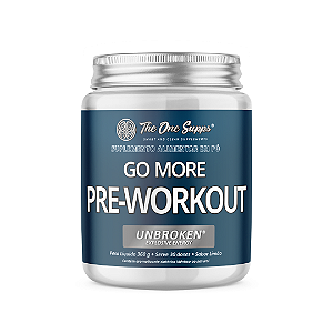 Go More Unbroken® 360g - Pré Treino - The One Supps