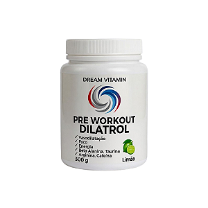 Pre Workout DILATROL 300g Limão - Dream Vitamin