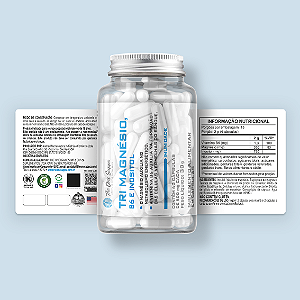 Imunidade Tri Magnésio + B6 + Inositol 60 caps - The One Supps