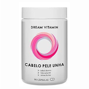 Cabelo Pele Unha - 90 caps - Dream Vitamin