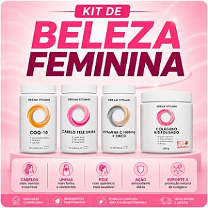 KIT BELEZA FEMININA 360° - Dream Vitamin