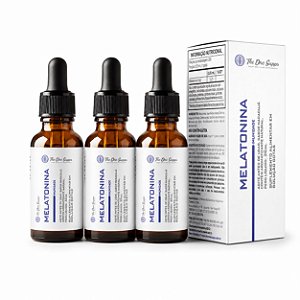 KIT Imunidade Melatonina em gotas sabor Maracujá 3 unids - 30 ml