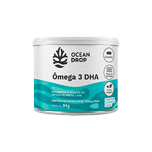 ÔMEGA 3 DHA Vegetal de Microalgas 120 caps - Ocean Drop