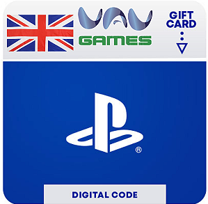 CARTÃO PSN REINO UNIDO