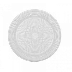 Prato Descartável Branco PR-18 c/ 10
