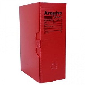 Arquivo Fácil Polionda Vermelho